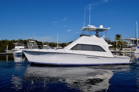 New Listing! Fully Restored 1987 Ocean Yachts 48 Convertible